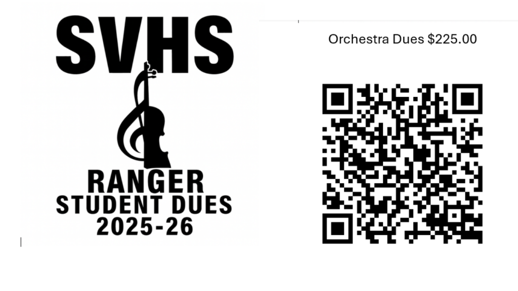 SVHS Orchestra Fee QR Code 2025